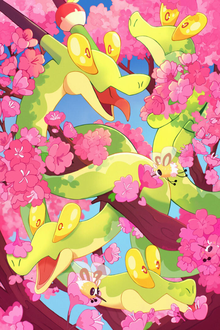 Hydrapple Cherry Blossoms Hydrapple Cherry Blossoms